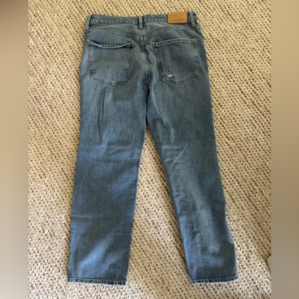 Citizens of Humanity Emery Crop Relaxed Straight Size 26 - Picture 3 of 3